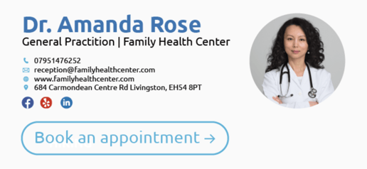 Doctor Email Signature